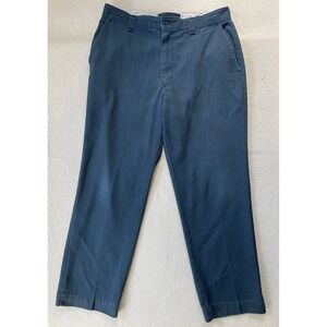 Vintage Made in USA Big Ben Mens 34x30 Work Pants Navy Blue Twill Trousers Skate
